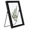 Floating Picture Frame 7x9 Picture Frame 5x7 6x8 Floating Picture Frame, Table-top Floating Frame Black Modern Style Wooden Display For 4x6 5x7 6x8 7x9 Picture Frame Black (PHSD0709)